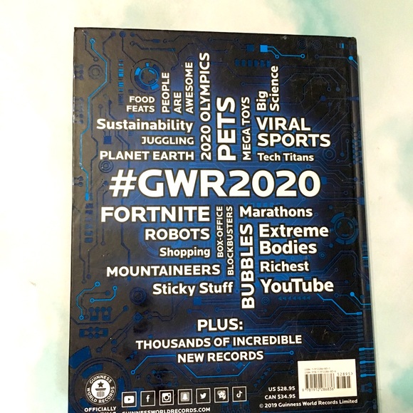 Guinness World Records 2020 Hardcover Book 254p. - Picture 2 of 12